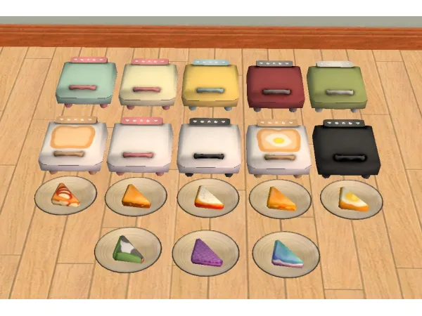 Toast E Maker for - The Sims 2 Custom Content