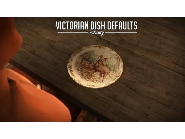 victorian variety dish default - The Sims 2 Custom Content