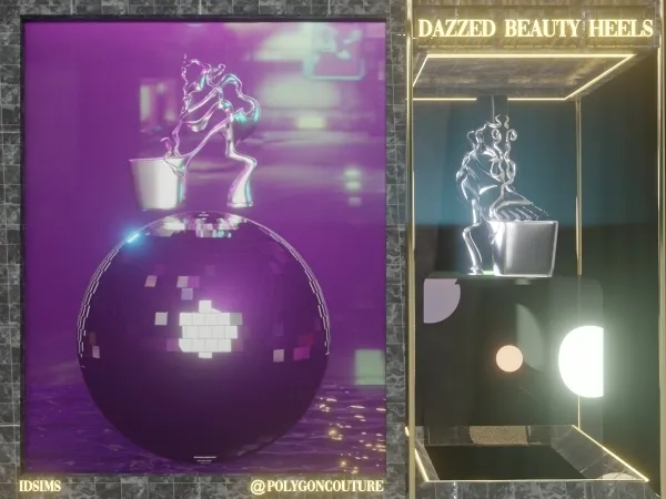 Mix Dazzed Beauty High Heels - The Sims 4 Custom Content