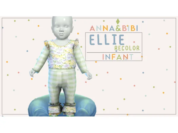 Alpha Ellie Recolor [AnnaBibi] by anna_bibi - The Sims 4 Custom Content