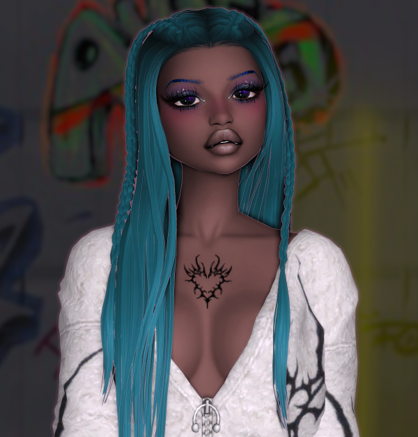 Mix Heart Tribal Tattoo by simsfinds - The Sims 4 Custom Content