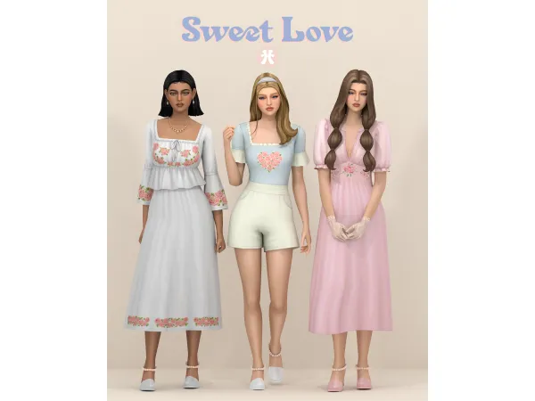 Sweet Love (7 items) by huien