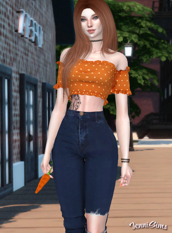 Mix Collection March Bunny Acc Carrot Hand Jennisims by simsfinds - The Sims 4 Custom Content