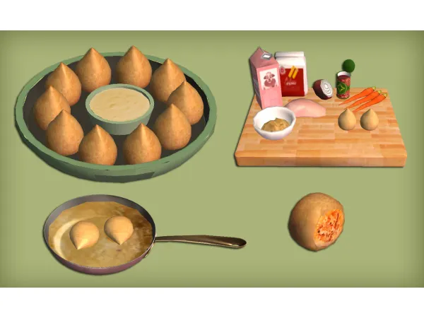 Coxinha Food for - The Sims 2 Custom Content