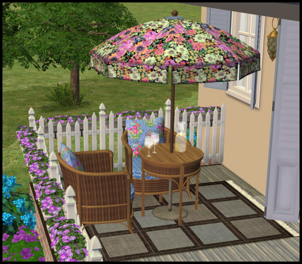 On The Porch Part 2 by simsfinds - The Sims 2 Custom Content