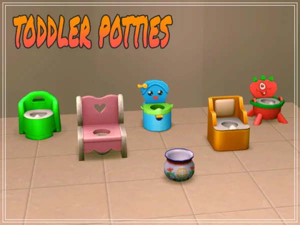 4t2 Toddler Potties The Babys First Chamber Pot - The Sims 2 Custom Content