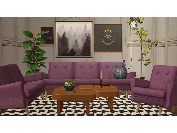 3t2 Holy Simoly Kryptonite living - The Sims 2 Custom Content