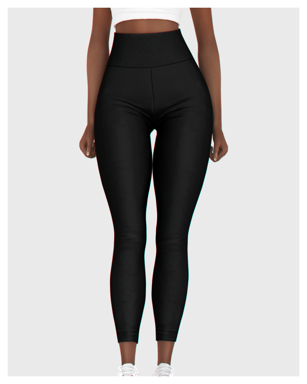 Alpha Cotton Leggings by simsfinds - The Sims 4 Custom Content