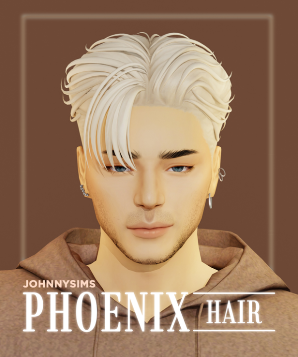 Maxis Match Phoenix Hair by simsfinds - The Sims 4 Custom Content
