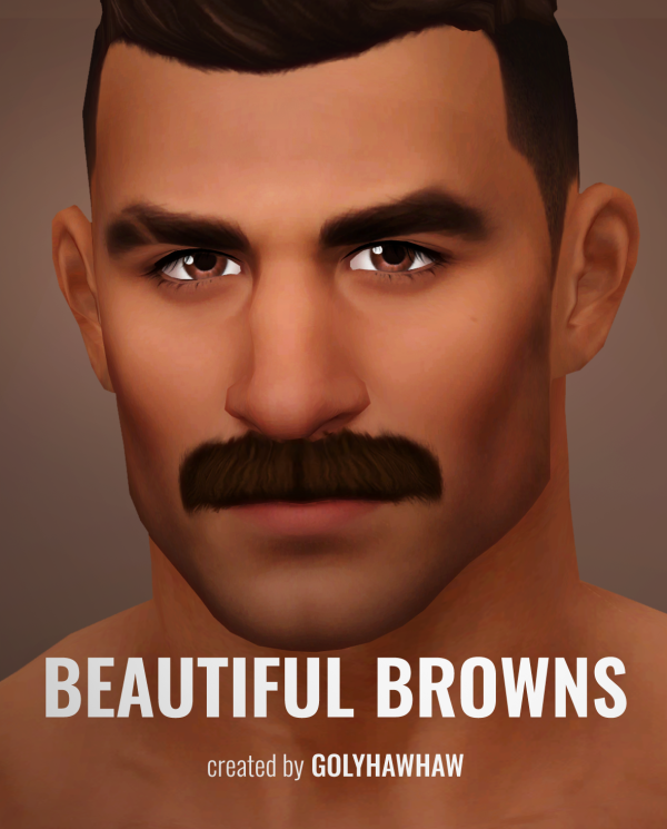 Mix BEAUTIFUL BROWNS EYE SET by simsfinds - The Sims 4 Custom Content