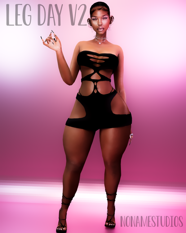 Mix Leg Day V2 by simsfinds - The Sims 4 Custom Content