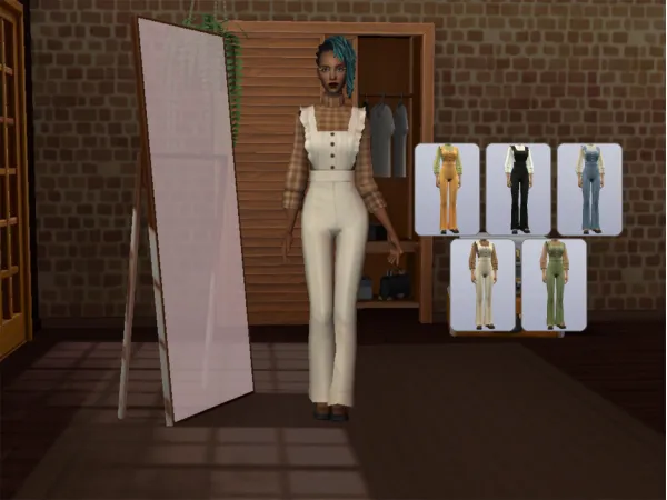 OvershirtPantsSandals_Clone - The Sims 2 Custom Content
