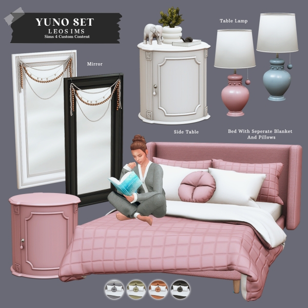 Mix Yuno Set by leosims4cc - The Sims 4 Custom Content