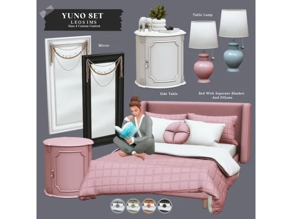 Mix Yuno Set - The Sims 4 Custom Content