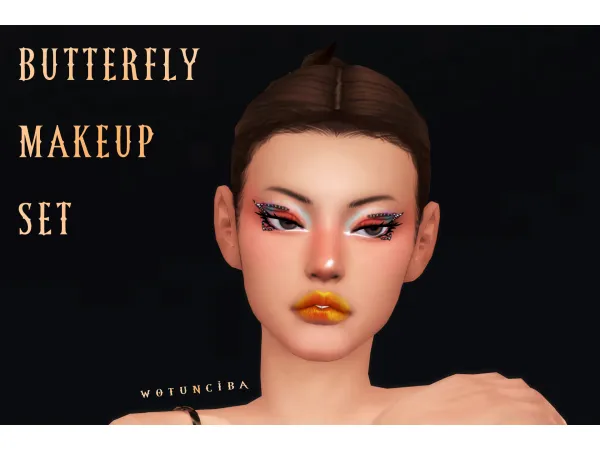 Butterfly Makeup Set by wotunciba