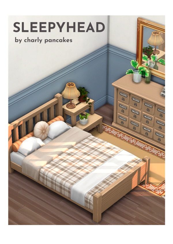 Maxis Match sleepyhead bedroom download by simsfinds - The Sims 4 Custom Content