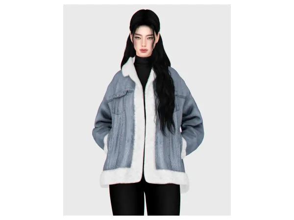 🏔 Aspen Jeans Fur Jacket 🏔 by backtrackcc