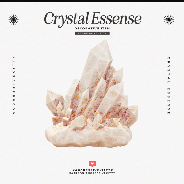 Alpha Aggressivekitty CRYSTAL ESSENSE Set by simsfinds - The Sims 4 Custom Content