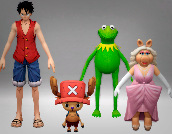 Alpha One Piece Kermit the Frog Miss Piggy Jennisims by simsfinds - The Sims 4 Custom Content