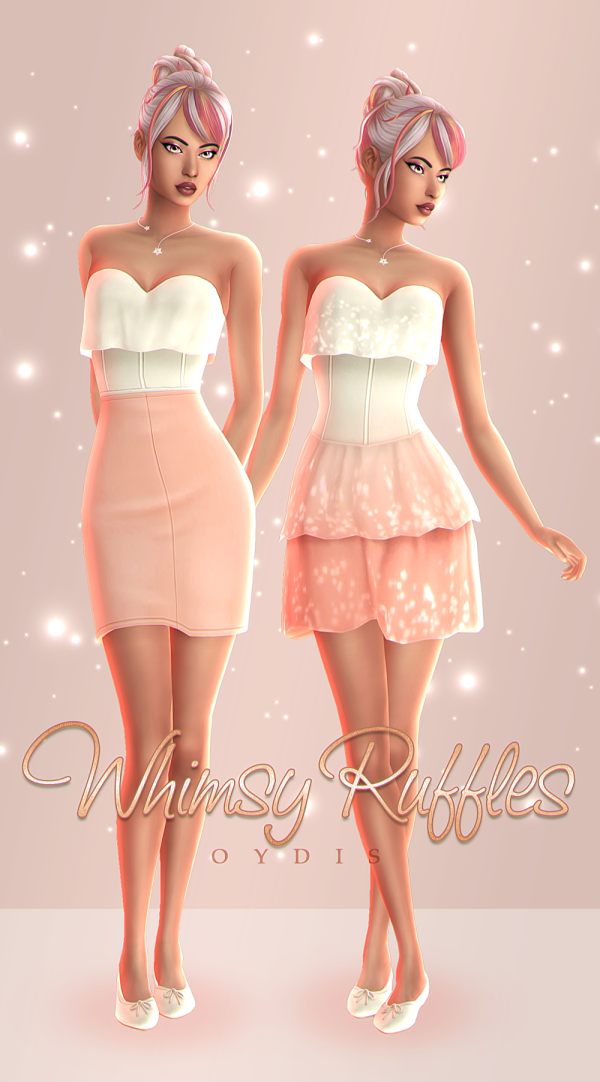 Maxis Match Whimsy Ruffles Collection by simsfinds - The Sims 4 Custom Content