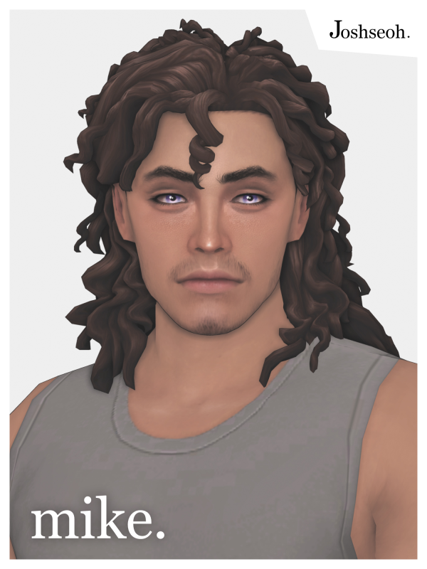 Maxis Match Mike Hair (Hair Commissions) by simsfinds - The Sims 4 Custom Content