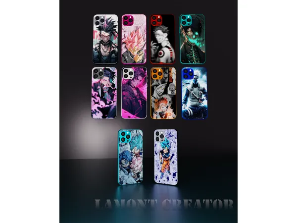 Mix anime case - The Sims 4 Custom Content
