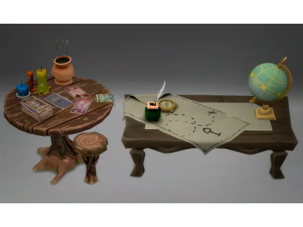 Mix Sorceress Archaeologist Jennisims by Jennifer - The Sims 4 Custom Content