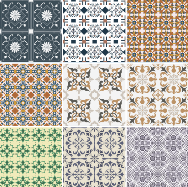 New Tile Patterns by simsfinds - The Sims 3 Custom Content