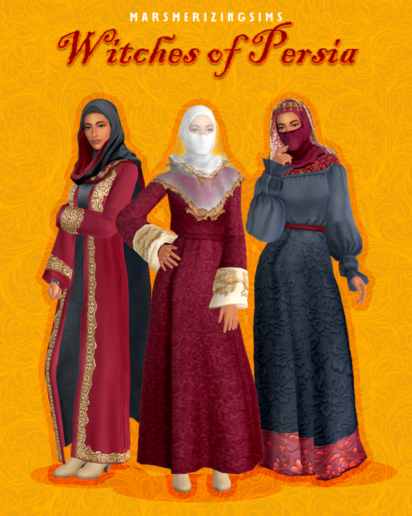 Maxis Match Witches Of Persia (Public March 23rd) by simsfinds - The Sims 4 Custom Content