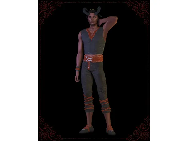 Alpha Wyll camp set - The Sims 4 Custom Content