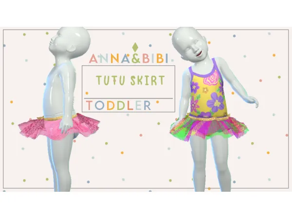 Alpha Tutu skirt Acc [AnnaBibi] by anna_bibi - The Sims 4 Custom Content