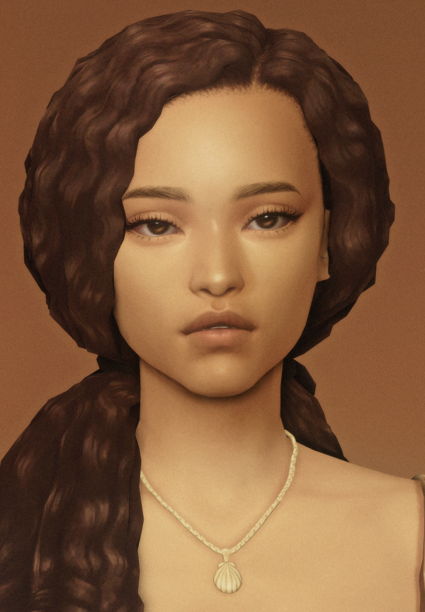 Maxis Match holland ponytail by simsfinds - The Sims 4 Custom Content