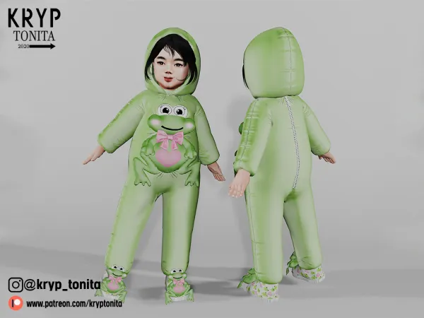 Maxis Match My little frog - The Sims 4 Custom Content