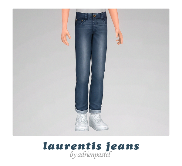 Maxis Match Laurentis Jeans (Kids) by simsfinds - The Sims 4 Custom Content
