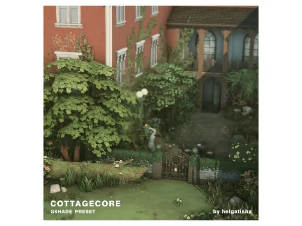 Mix COTTAGECORE (gshade preset) by helgatisha - The Sims 4 Custom Content