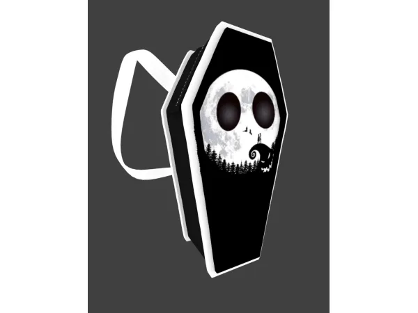 Coffin Backpack - The Sims 3 Custom Content