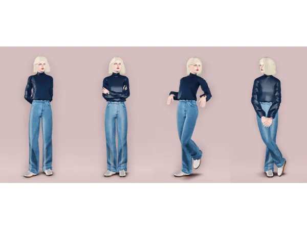 Simple Solo Poses 2 - The Sims 3 Custom Content