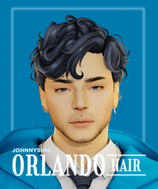 Maxis Match Orlando Hair by simsfinds - The Sims 4 Custom Content