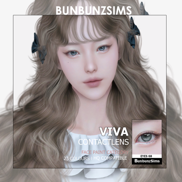Alpha Viva eyes 23 colours by simsfinds - The Sims 4 Custom Content