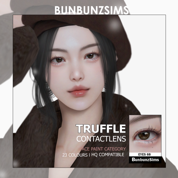 Alpha Truffle eyes 23 colours by simsfinds - The Sims 4 Custom Content