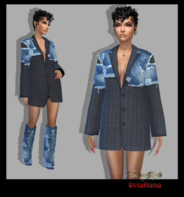 Alpha The blazer boots by fusionstylesims4 - The Sims 4 Custom Content