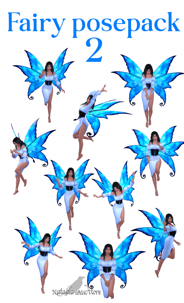 Mix Fairy posepack 2 by simsfinds - The Sims 4 Custom Content