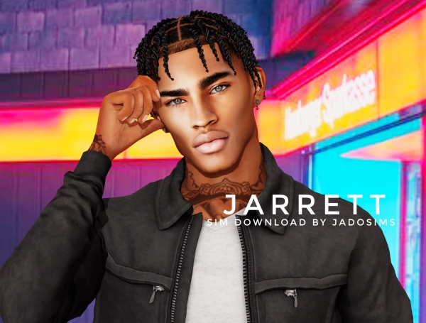 Alpha Jarrett (Sim Download) by shopwithflynnn - The Sims 4 Custom Content