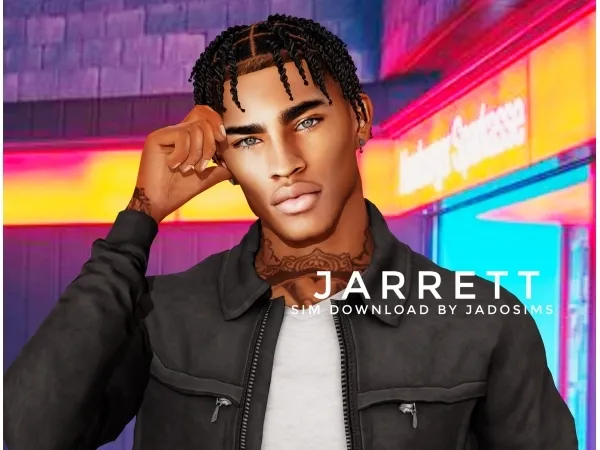 Alpha Jarrett (Sim Download) - The Sims 4 Custom Content