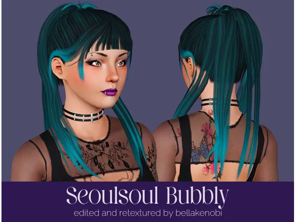 Seoulsoul Bubbly Edit and Retexture - The Sims 3 Custom Content