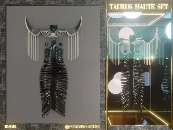 Alpha Taurus Haute Set - The Sims 4 Custom Content
