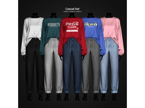 Casual Set by gorillax3