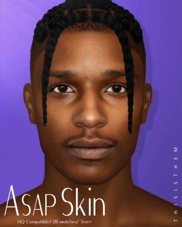 Alpha AAP Skin Sim by simsfinds - The Sims 4 Custom Content