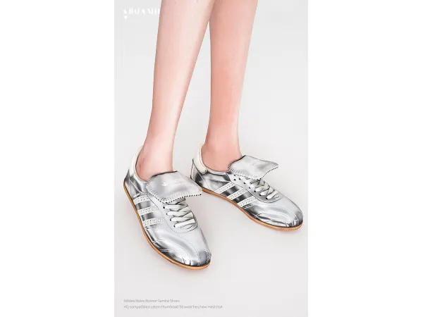 Alpha Adidas Wales Bonner Samba Shoes by charonlee - The Sims 4 Custom Content