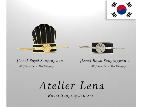 Alpha [Atelier Lena] Royal Sangtugwan Set by atelierlena - The Sims 4 Custom Content